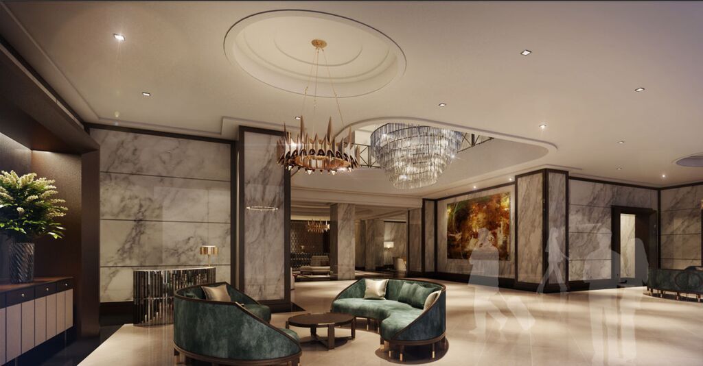 Hotel The Ritz-Carlton, Kuala Lumpur Exterior foto The lobby of the hotel