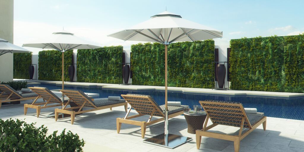 Hotel The Ritz-Carlton, Kuala Lumpur Exterior foto A patio umbrella
